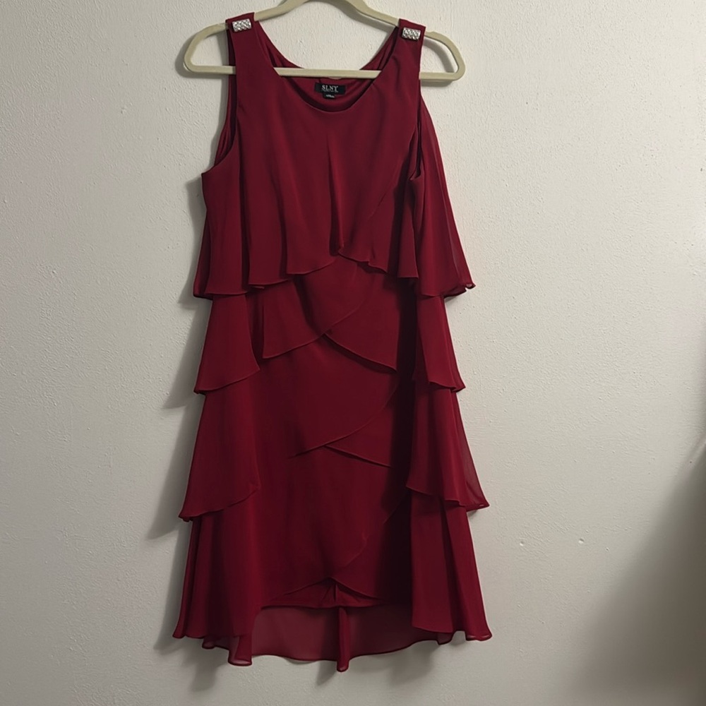 Red dress